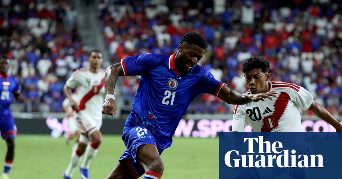 Haiti forced to change World Cup jerseys after Fifa rejects ‘political’ elements | Haiti football team