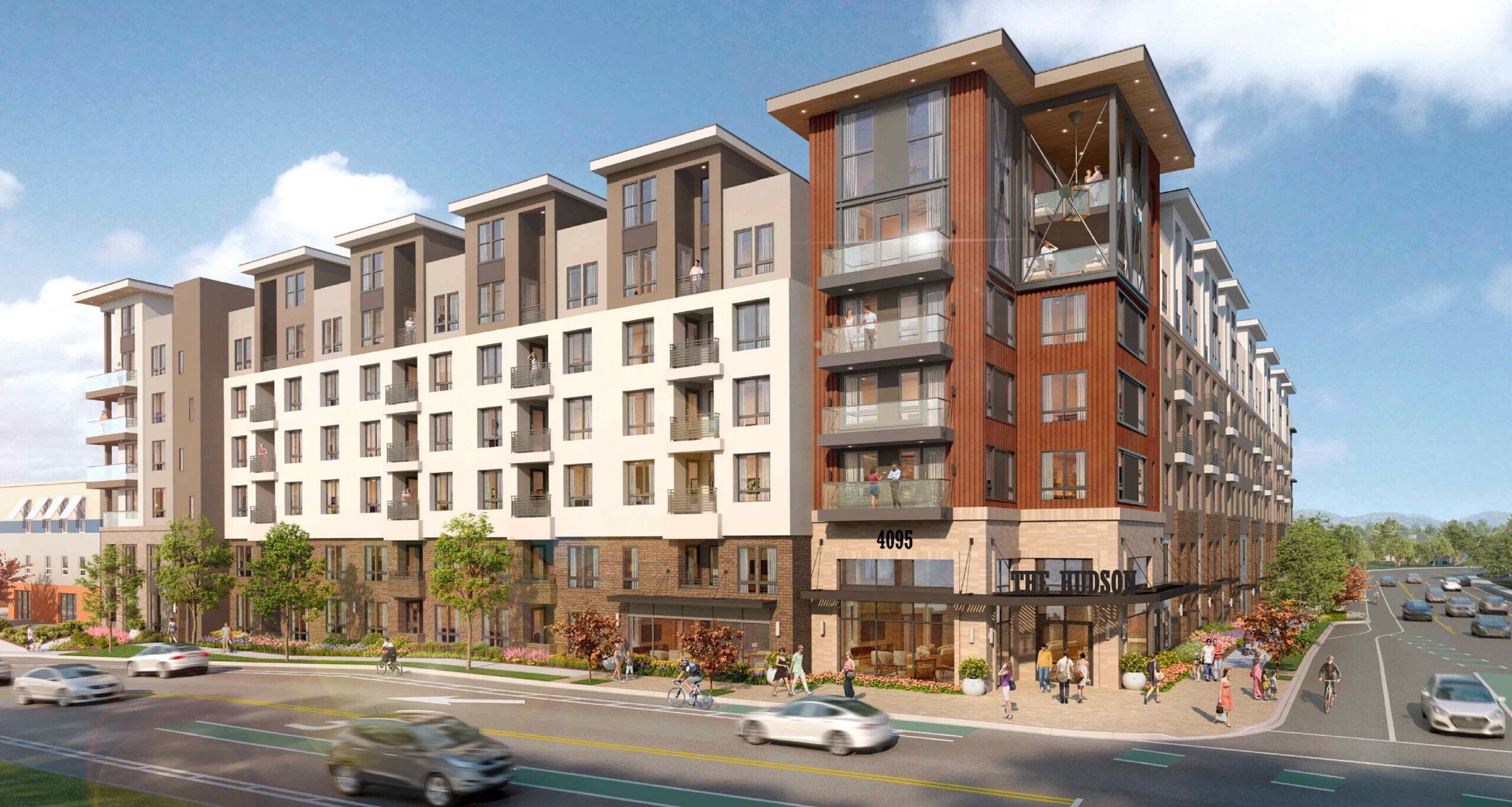 4095 Pacific Boulevard view looking north, rendering by AO