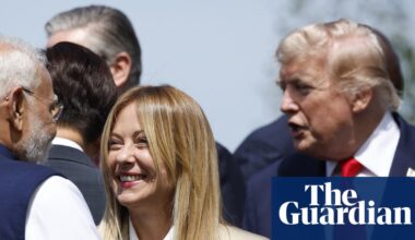 Italy PM Meloni ‘stunned’ by Trump’s claims she begged him for a photo | Giorgia Meloni