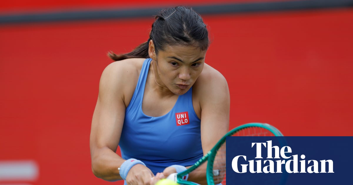 Emma Raducanu buoyant after thumping win over Blinkova at Queen’s | Emma Raducanu