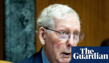 Mitch McConnell receiving medical care after being admitted to hospital | Mitch McConnell