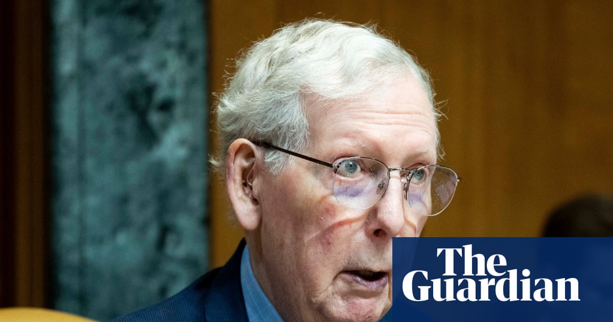 Mitch McConnell receiving medical care after being admitted to hospital | Mitch McConnell