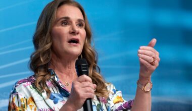 Philanthropist Melinda French Gates.