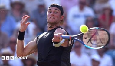 Eastbourne Open: Jack Draper v Gabriel Diallo - live BBC coverage of day four