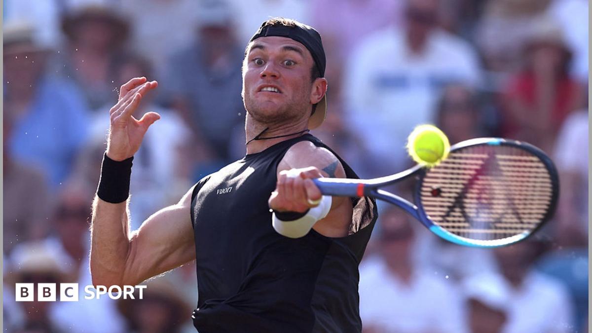 Eastbourne Open: Jack Draper v Gabriel Diallo - live BBC coverage of day four