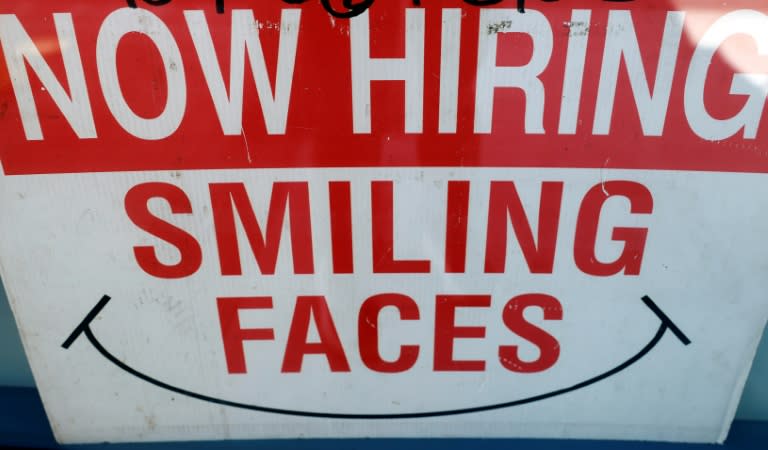 The US economy added a forecast-beating 172,000 jobs in May, but there were few smiles on Wall Street where the data was seen as a signal the US Federal Reserve will raise interest rates (MARIO TAMA)