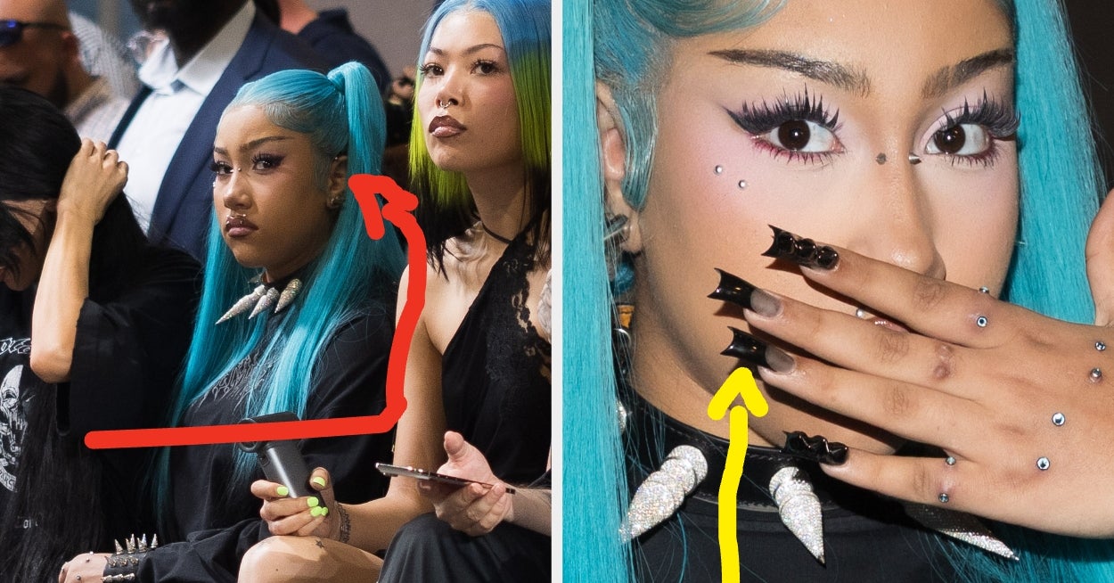 North West Debuted Shocking New Hand And Face Piercings At Paris Fashion Week - BuzzFeed