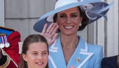 Princess Charlotte, 11, is subtly corrected by mum Kate Middleton on balcony during Trooping the Colour – watch