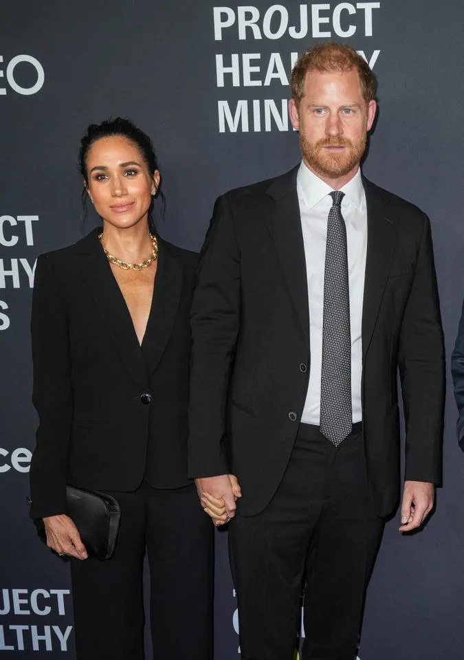 Meghan Markle and Prince Harry on October 9, 2025.Credit: Getty Images
