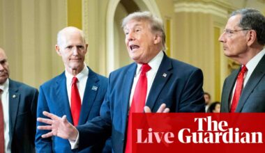 Supreme court to issue opinions, with eyes on high-stakes cases; Trump to meet House speaker to break legislative gridlock – live | US news