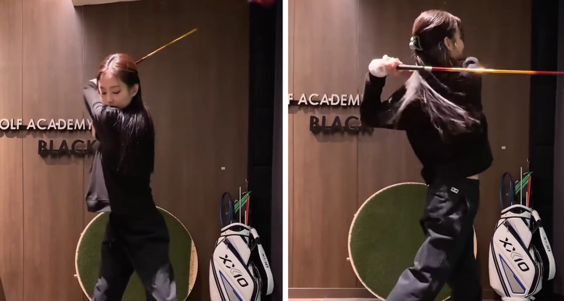 BLACKPINK's Jennie Shows Off Impressive Golf Swing