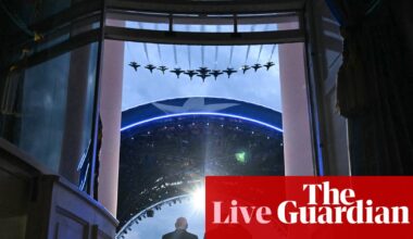 Trump announces 4 July rally in Washington after hosting UFC cage match at the White House – live | Donald Trump