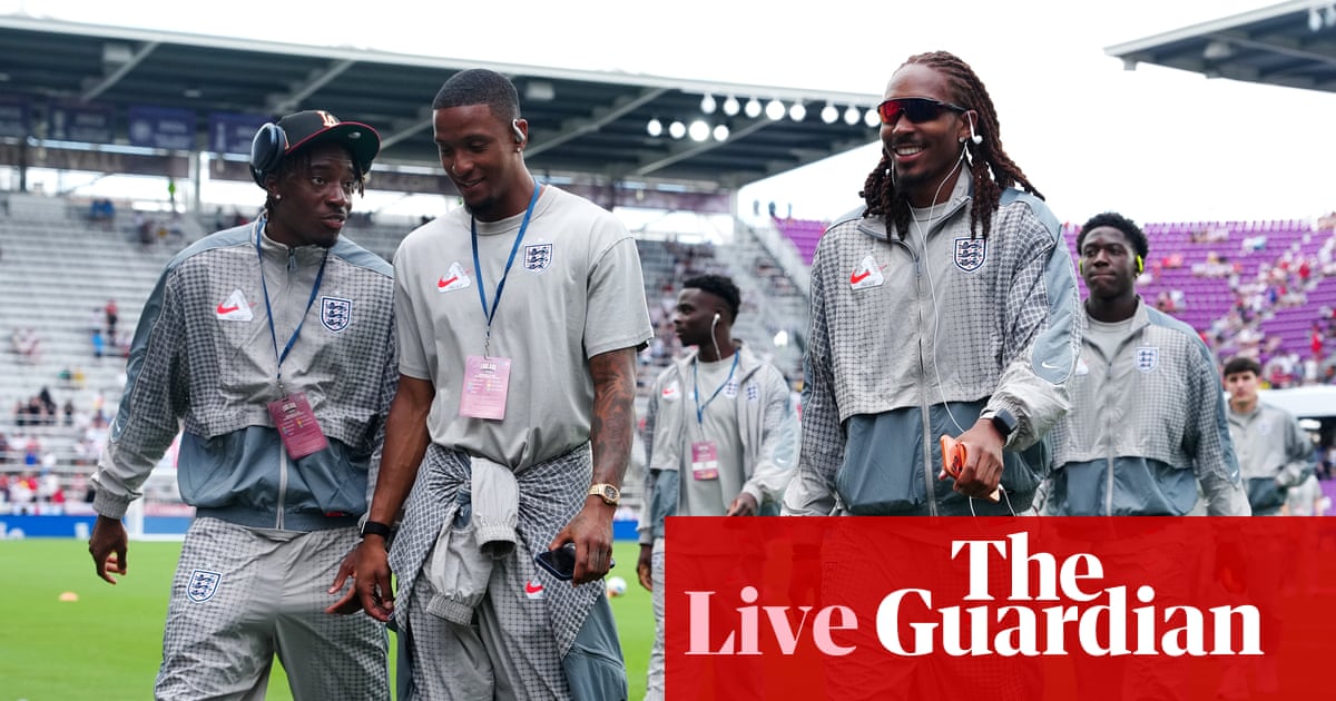 England v Costa Rica: World Cup 2026 warm-up delayed by storm – live | Friendlies