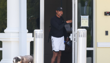 Tiger Woods Looks Fresh, Well-Rested After Leaving Rehab