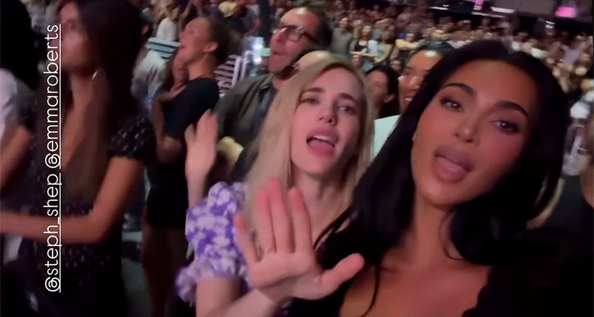 Kim Kardashian Supports Ariana Grande at ‘Eternal Sunshine’ Tour Stop in L.A.