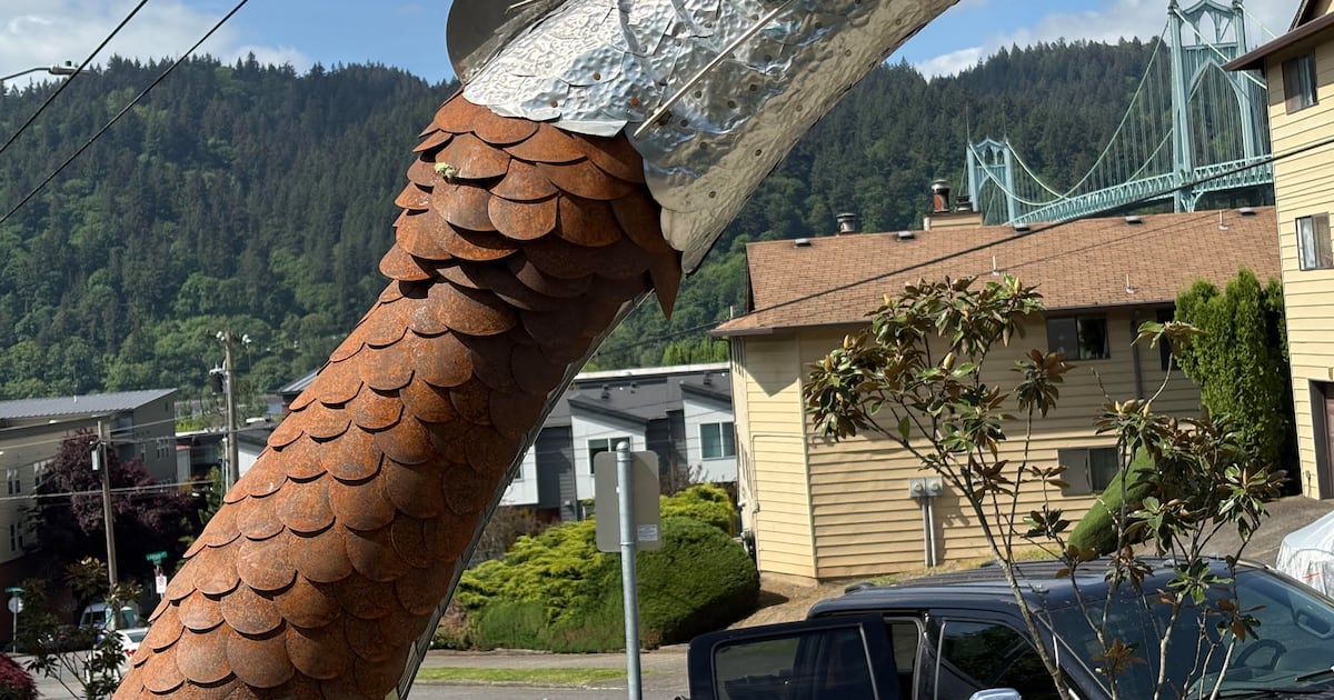 Cathedral Park Gets New Dragon Sculpture