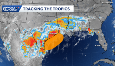 Chances for tropical development in the Gulf continue to increase