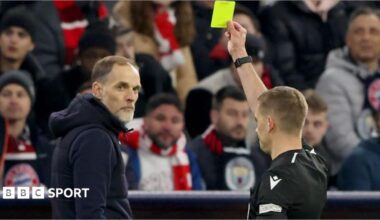 Turpin sending Tuchel to the stands in the Champions League against Manchester City
