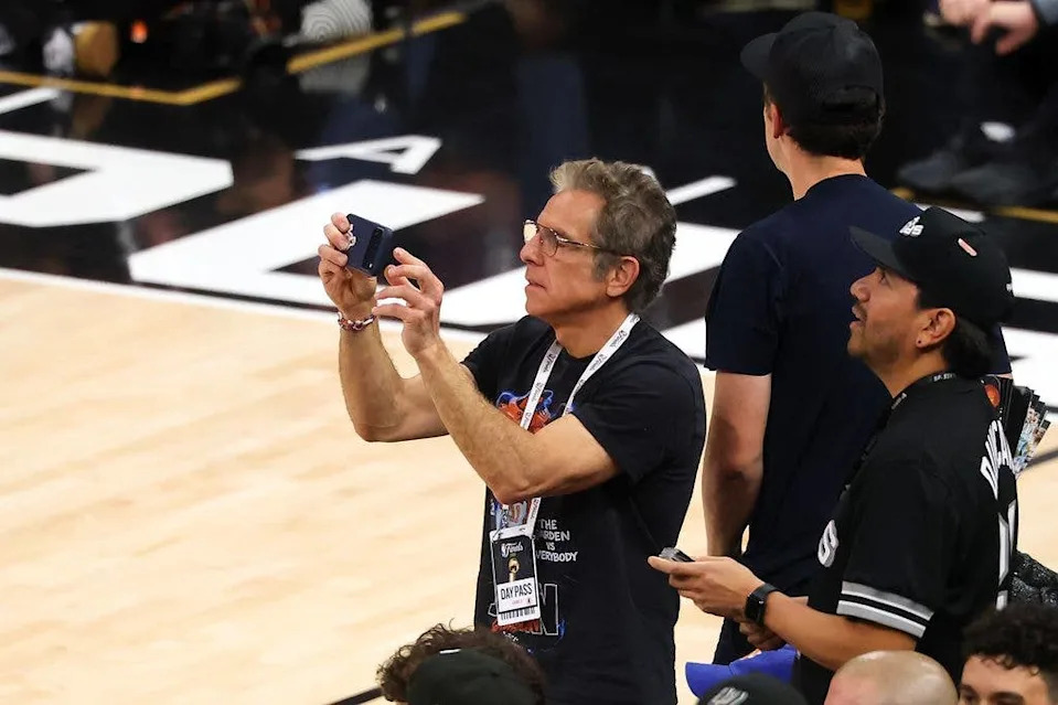 Ben Stiller documents the action