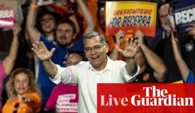 Voters cast ballots in several states as California governor primary goes down to the wire – live | US midterm elections 2026