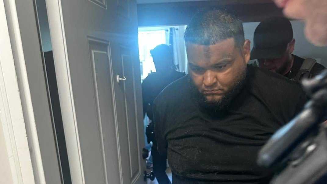 Police arrest man suspected of running into police officer