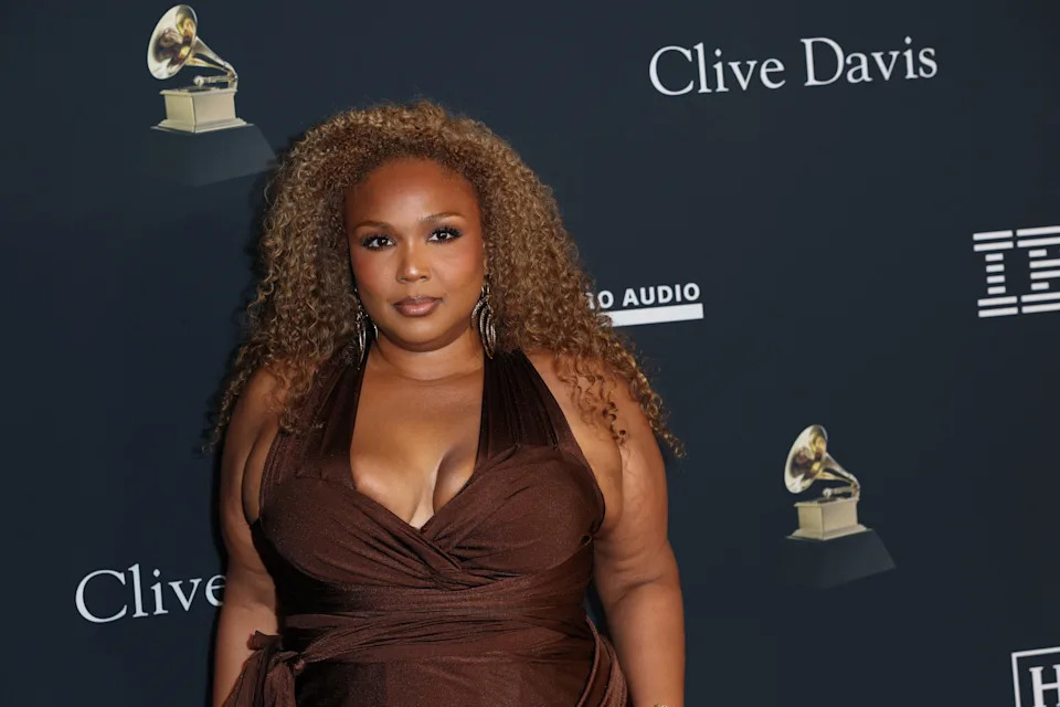 Lizzo attends the Salute to Industry Icons pre-Grammy gala in Beverly Hills on Jan. 31, 2026. 