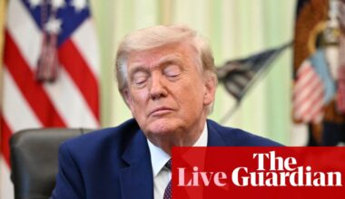 Donald Trump says ‘four bad Republicans’ joined Democrats to pass ‘meaningless’ war powers resolution – US politics live | US news