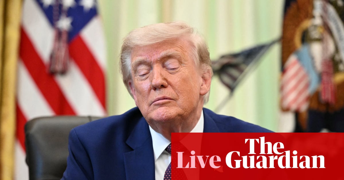 Donald Trump says ‘four bad Republicans’ joined Democrats to pass ‘meaningless’ war powers resolution – US politics live | US news