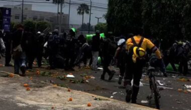 Estadio Azteca LIVE: World Cup chaos as violent clashes erupt at Mexico vs South Africa | World | News