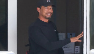 Tiger Woods Grins as He's Spotted Returning Home from Rehab Stint Overseas