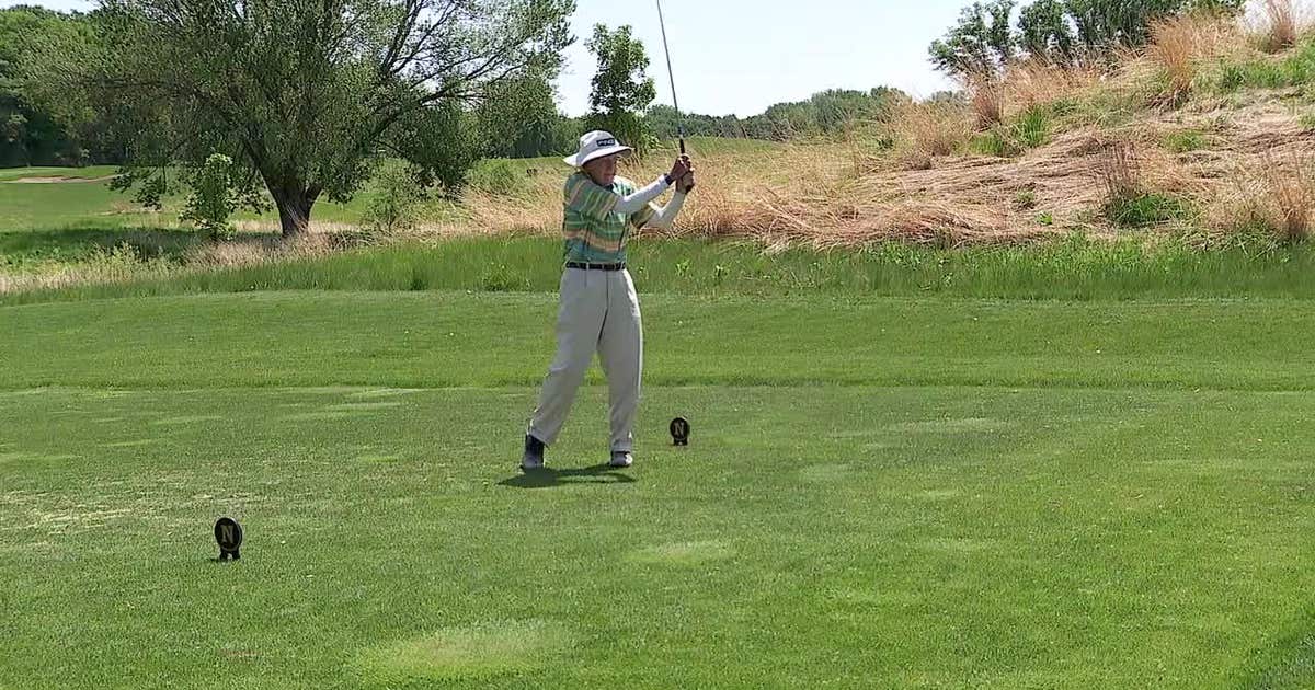 Edina man turns 100 still golfing, walking hallways with clubs to stay strong