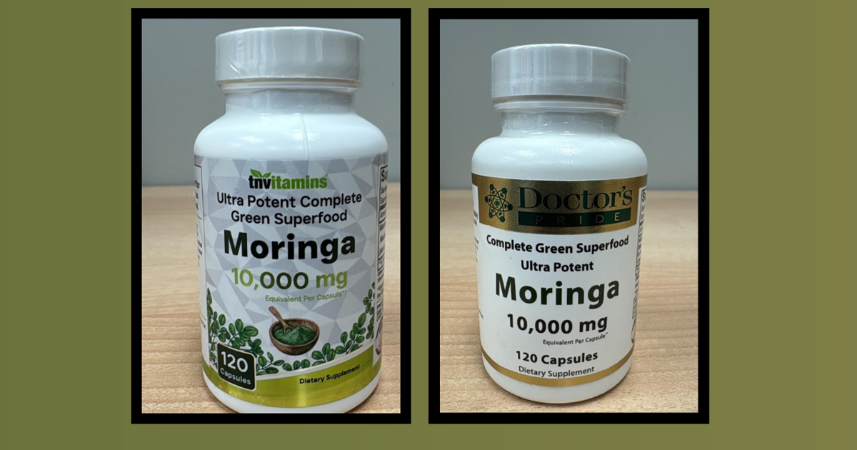 RECALL ALERT: Moringa supplement products recalled over possible salmonella contamination | Local News