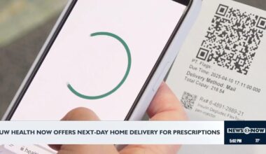 UW Health offers free next-day prescription delivery in Dane County | News