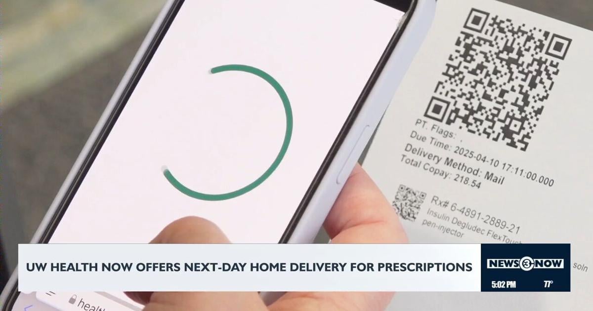 UW Health offers free next-day prescription delivery in Dane County | News
