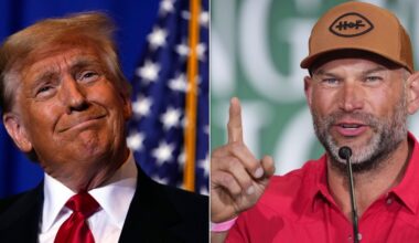 Trump Praises Football Hall Of Famer's Physique At Roundtable