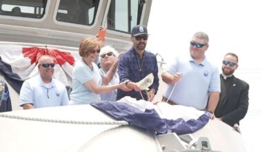 Response boat christened for oil spills in Delaware Bay | The Latest from WDEL News