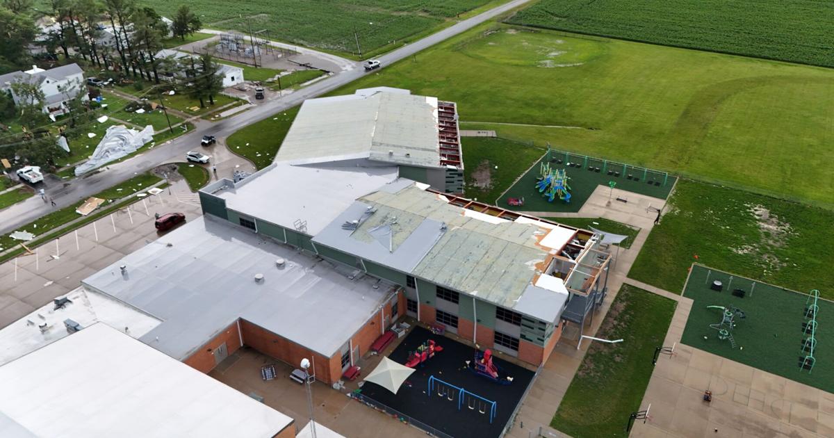 Severe storm causes extensive damage to Meridian Elementary | Local News