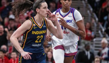 Fever's Caitlin Clark nearing 1-game suspension