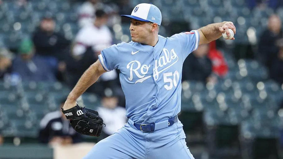 Kansas City Royals starting pitcher Kris Bubic 