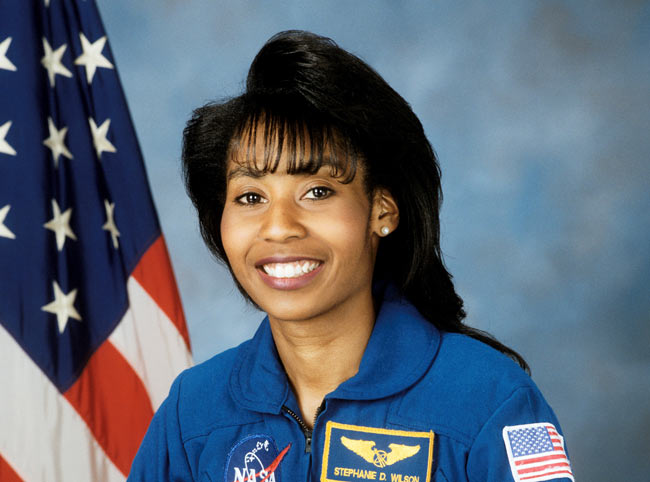 STS-120 mission specialist Stephanie Wilson in a photo dated June 19, 1997.