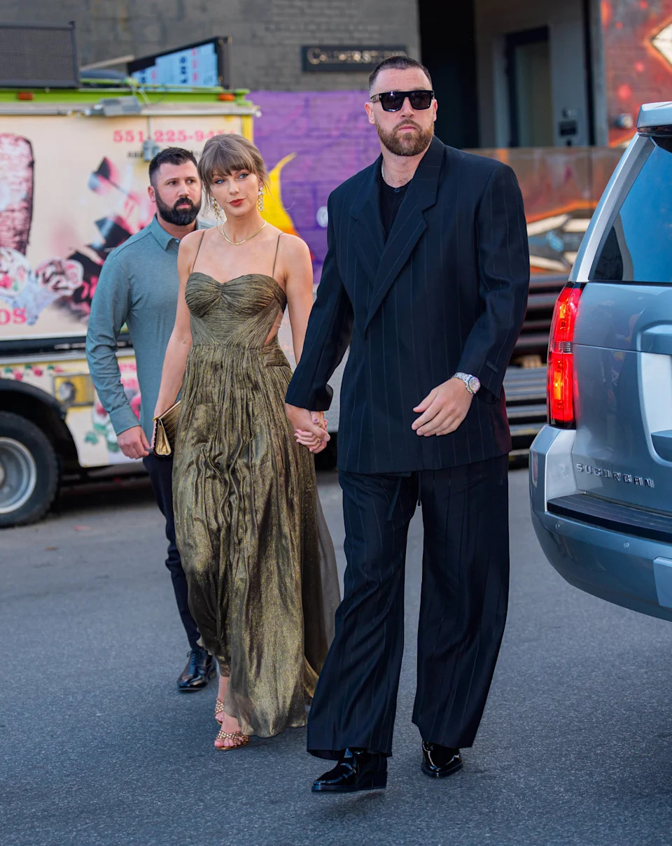 Rumors originally swirled that the lovebirds (pictured here in May) would walk down the aisle in Rhode Island on June 13. GC Images