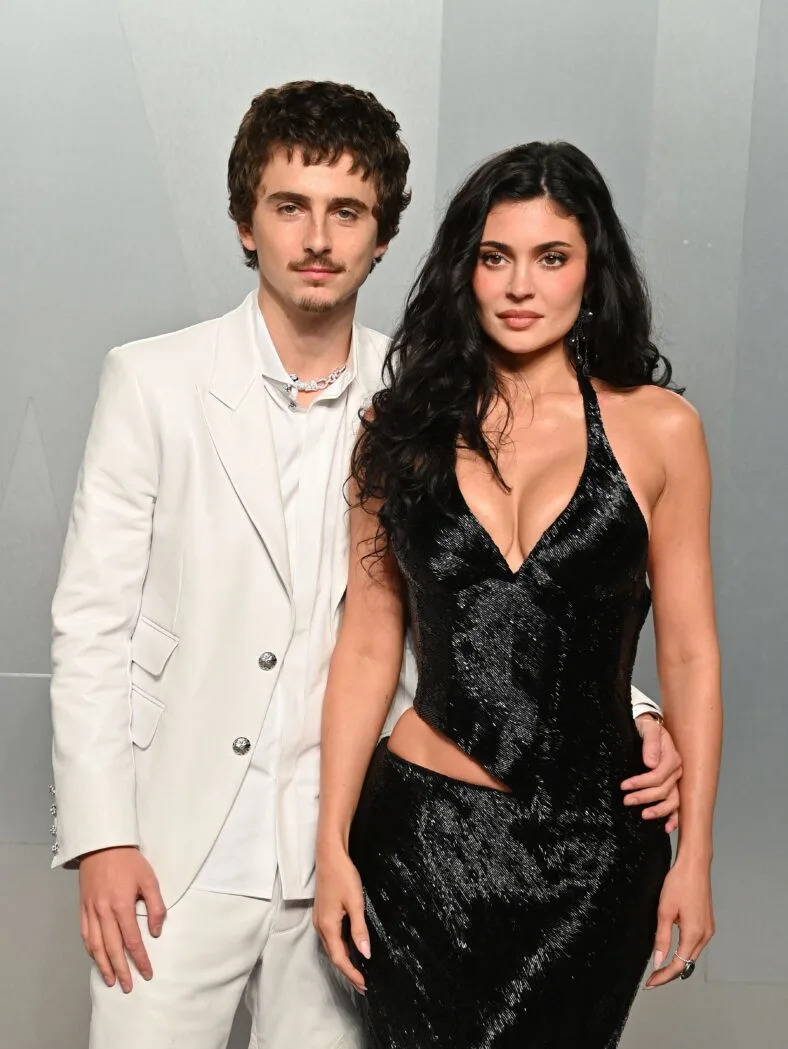 Timothee Chalamet and Kylie Jenner at the Vanity Fair Oscar Party 2026