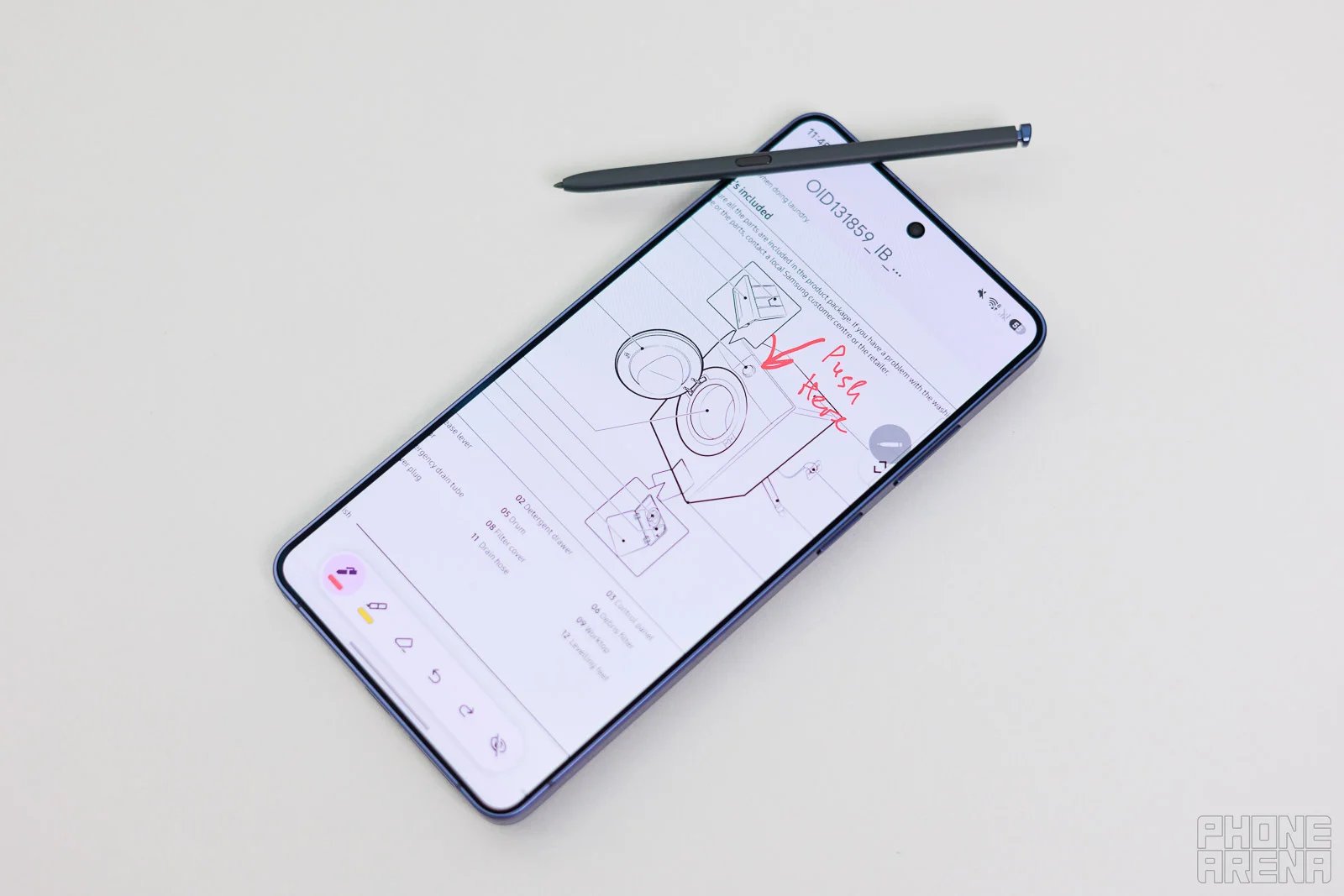 PDF annotations can be a lifesaver in rare, but impactful situations. | Image by PhoneArena - Galaxy S26 Ultra S Pen: features guide