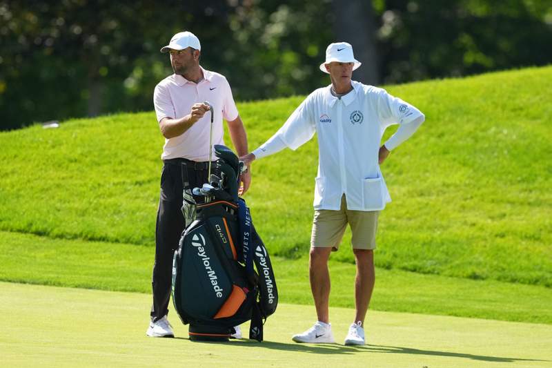 Scottie Scheffler speaks out after snapping at his caddie in frustration on day one at The Memorial
