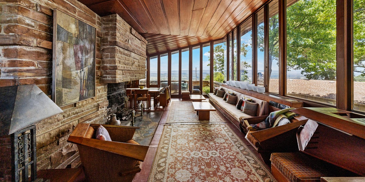 Frank Lloyd Wright’s Only Tennessee Home Hits the Market for the First Time in 75 Years
