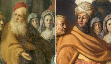 Restored Rembrandt reveals possible Muslim figure hidden for centuries