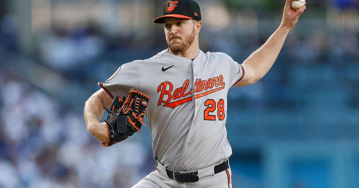 Orioles beat Dodgers 3-2 behind Trevor Rogers' 7 scoreless innings :: WRAL.com