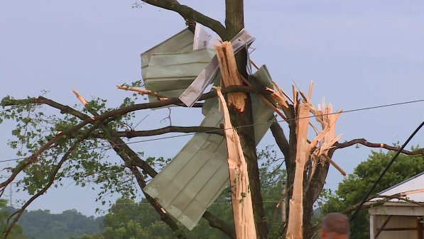NWS: Third confirmed tornado Thursday ripped through SE Indiana, Boone County