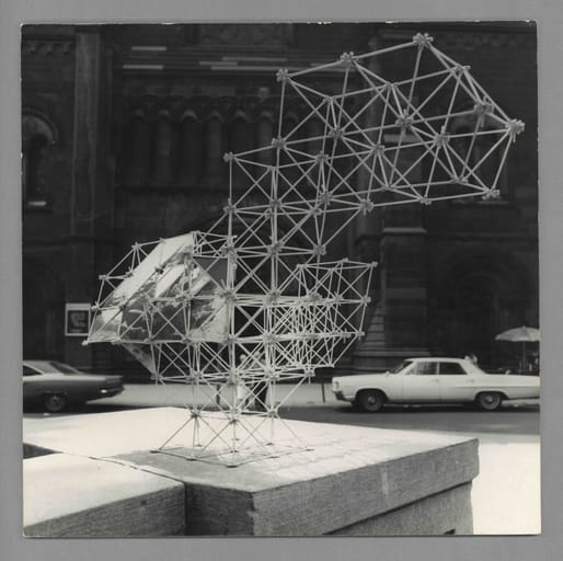 Roberta Dickinson, “My Lai Sculpture (with photographs by Ron Haeberle),” ca 1970. Photographic print mounted on cardboard, 10 5/8 x 10 1/4 in. Courtesy Peace Collection, Swarthmore College, Swarthmore, PA. From the 2026 grant to Adrienne Economos-Miller and M.C. Overholt for the research...