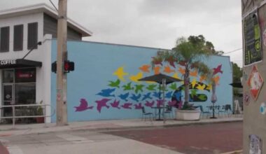 Artist honors Pulse victims after Orlando mural was mistakenly painted over